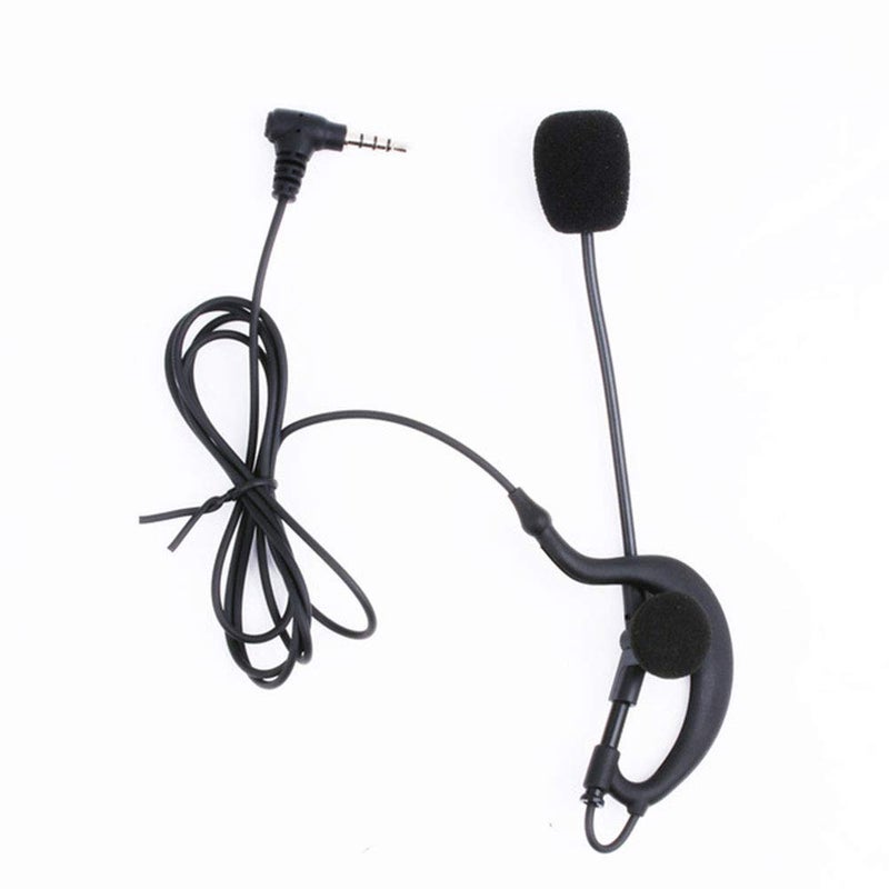 Maxquall Referee Headset Earphone Professional 3.5mm Jack V6 V4 FBIM Full Duplex Two-Way Football Referee Coach Judger Arbitration Earhook Earpiece Soccer Earphone Headset - Image 1